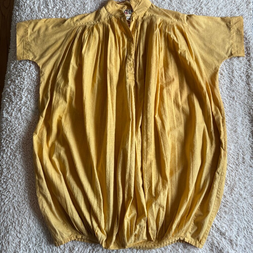 Rare Vintage Jungle Jap by Kenzo Balloon Cotton Dress